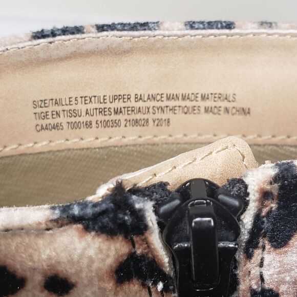 Faux Fur Leopard Booties - Picture 11 of 12